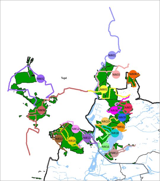 Detailkarte Nordwesten