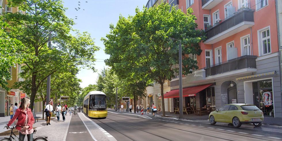 Visualisierung Sonntagstraße