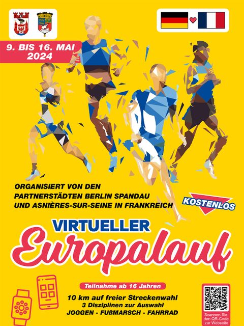 Virtueller Europalauf 2024