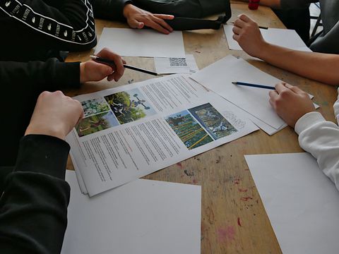 Hybride Beteiligung zum Schulhof des Thomas-Mann-Gymnasiums im Märkischen Viertel
