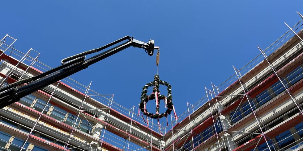 2024 Richtfest Grundschule Elsenstrasse