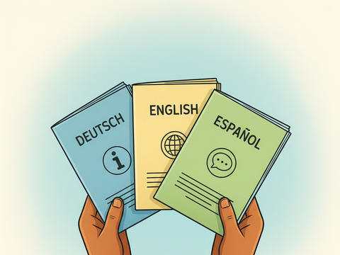 Mehrsprachige Informationsmaterialien