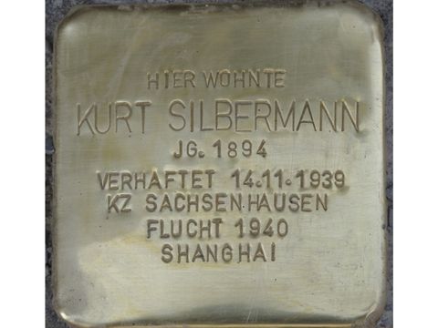Stolperstein für Kurt Silbermann