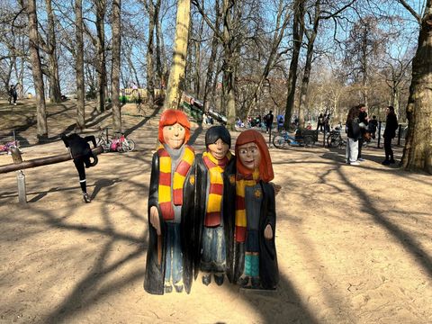 Volkspark Wilmersdorf - Kufsteiner Str. - Spielplatz Zauberspielplatz