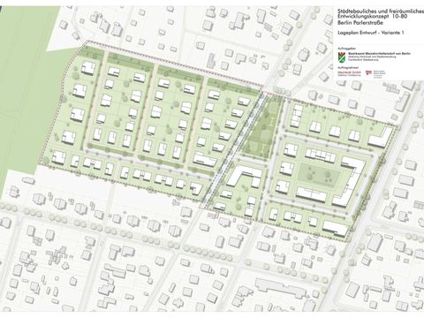 Städtebauliches Konzept Parler Straße