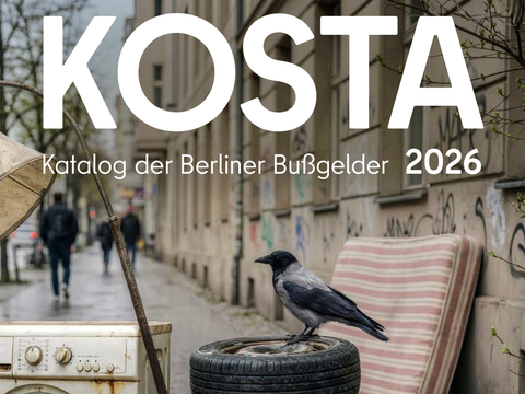 KOSTA – Katalog der Berliner Bußgelder 2026