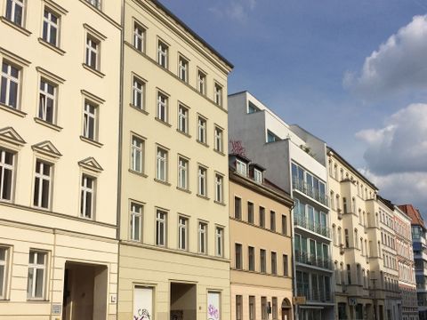 Ansicht von Gründerzeitfassaden