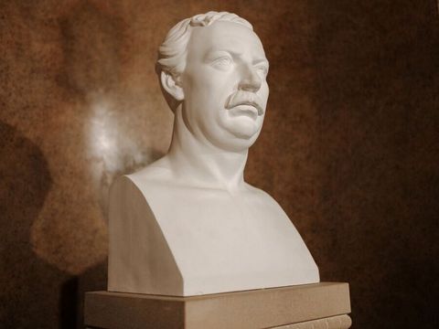 Hermann-Waesemann-Büste im Roten Rathaus