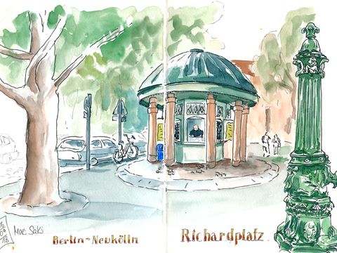 Richardplatz, 2018 (Bild: Marisa Kirko)