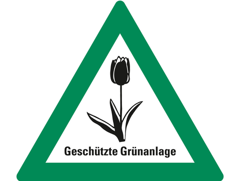 Geschützte Grünanlage