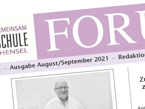 FORUM Titelseite Ausschnitt