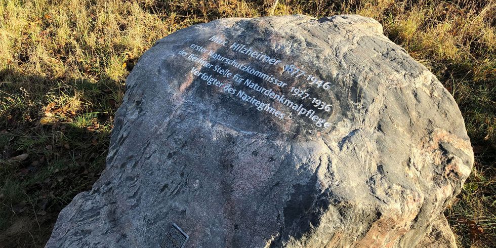 Gedenken an Max Hilzheimer