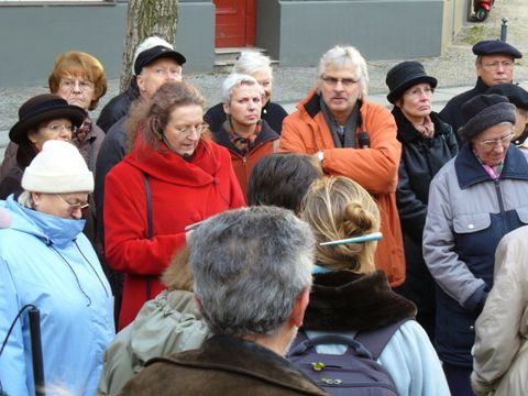 Monika Thiemen, Bernd Maier und Klaus Betz (rechts außen), Foto: KHMM