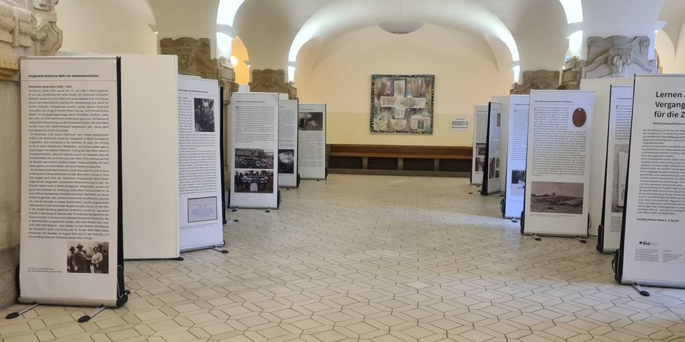 Die Rathausgalerie im Rathaus Charlottenburg