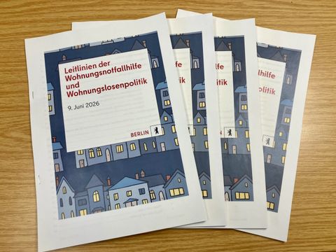 Leitlinien der Wohnungsnotfallhilfe und Wohnungslosenpolitik vom 9. Juni 2026