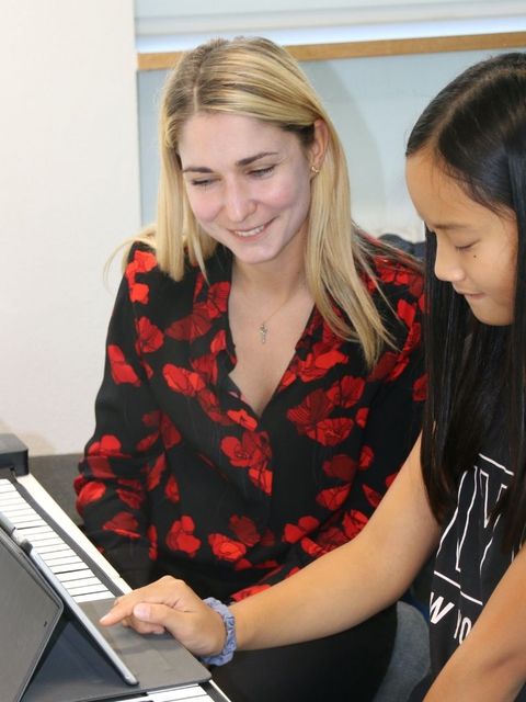 Workshop mit E-Piano