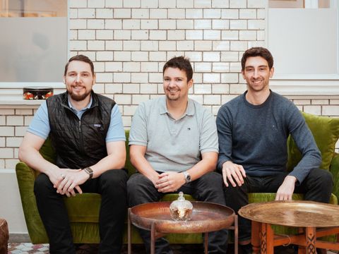 Janosch Kühn, Daiel Stammler and Oliver Löffler, the CEOs of BLN Capital