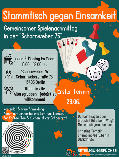 Stammtisch gegen Einsamkeit