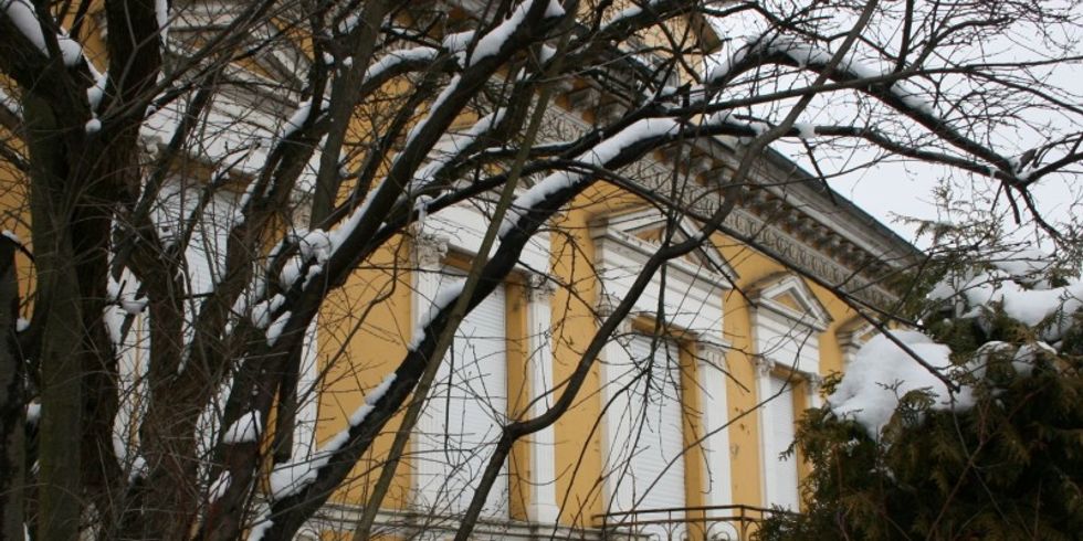 denkmalgeschützes Gebäude in Alt-Buckow