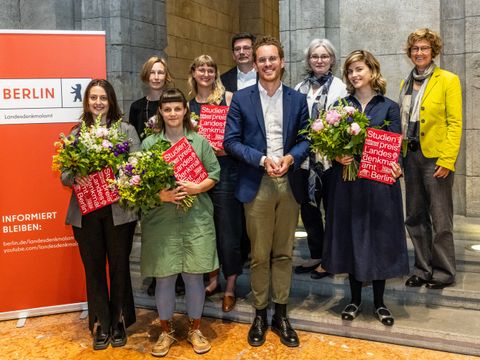 Verleihung Studienpreis 2024 (Bild: Landesdenkmalamt Berlin, Foto: Paul Hahn)