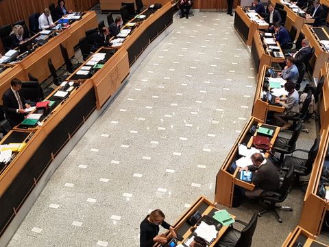 Der Landtag in Südtirol (Bild: Prokop Bow)