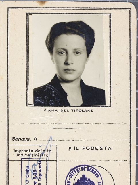 Ausweis von Ursula Hirschmann