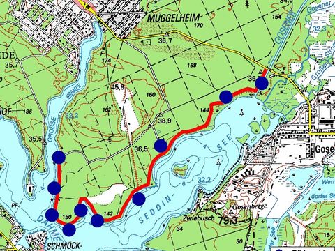 Wanderkarte (Bild: Berliner Forsten)