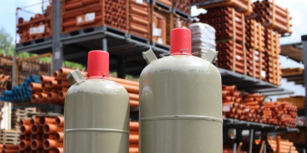 Gas-Flaschen