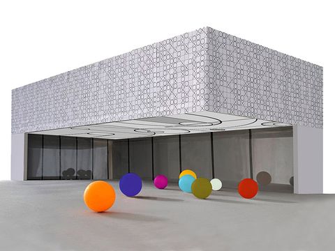 Entwurf „Ballwechsel“ von Angela Lubič