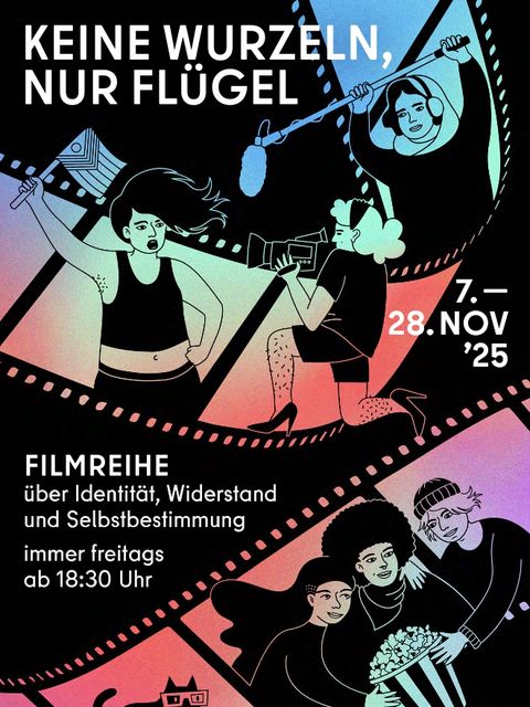 Visualisierung zur FLINTA Filmreihe