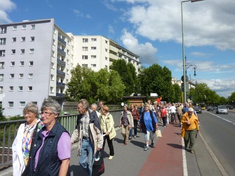 Auf der Kurfürstendammbrücke, 11.8.2012, Foto: KHMM
