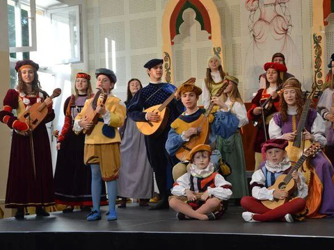 Musikensemble der "Scholares Minores pro Musica Antiqua"