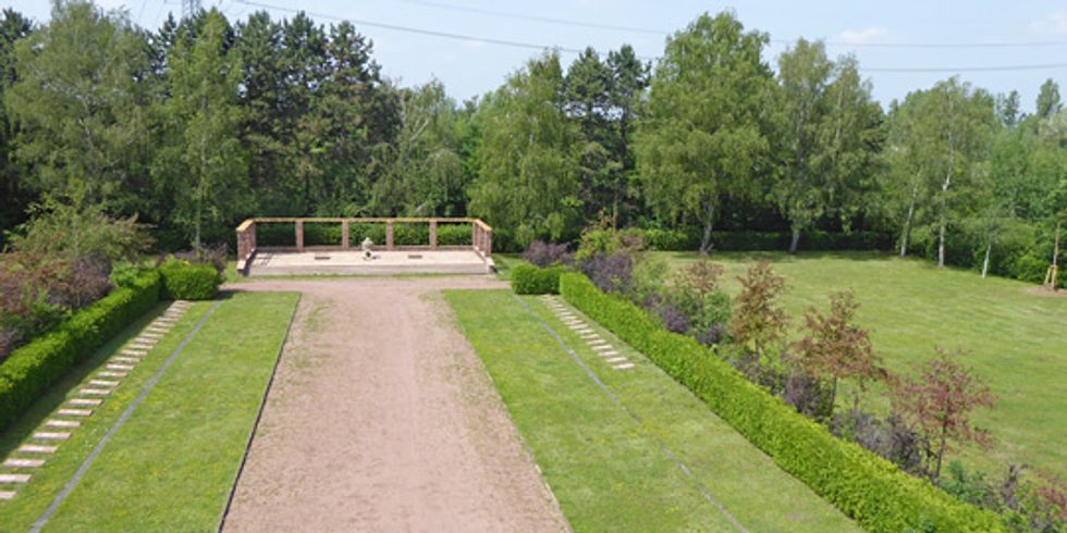 Sowjetischer Ehrenhain auf dem Parkfriedhof in Marzahn