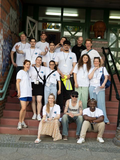 Gruppenfoto des Orga-Teams