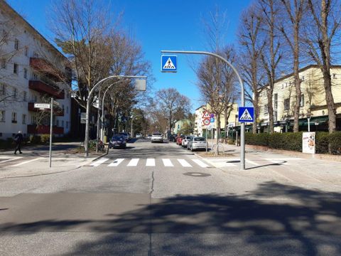 Fußgängerüberweg Riemeisterstraße/Wilskistraße (Bild: Bezirksamt Stegliitz-Zehlendorf)