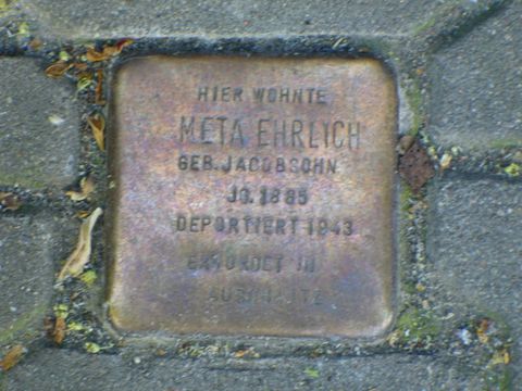 Stolperstein für Meta Ehrlich