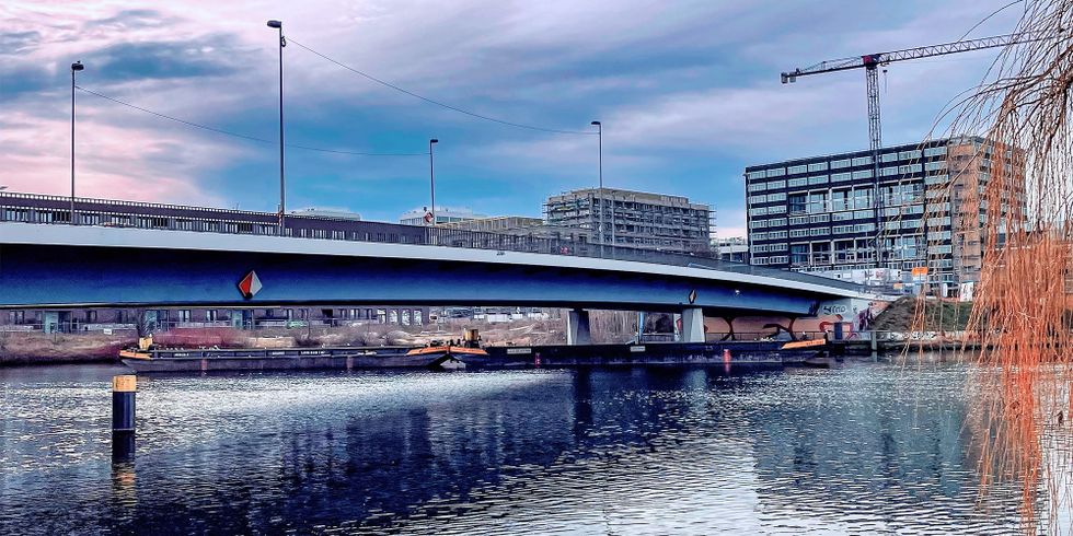 Nordhafenbrücke Übersicht