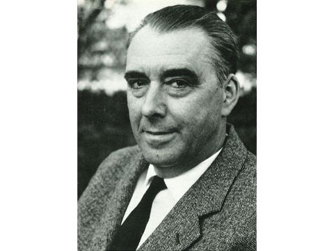 Foto Walter Rossow und Logo GartenForum Glienicke