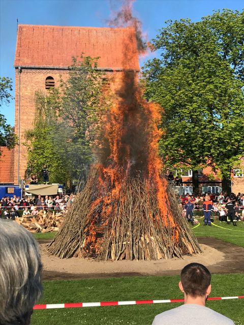 Osterfeuer Frohnau (Bild: BA Reinickendorf)