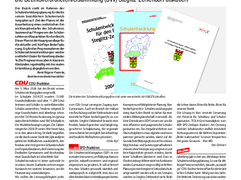 Artikel in der Gazette