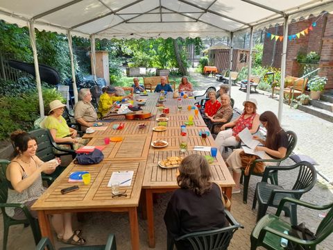 Foto der Schreibgruppe