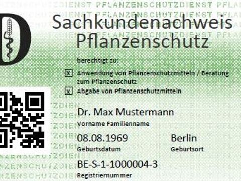 Sachkundenachweis