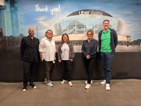 Unternehmensbesuch Uber Arena