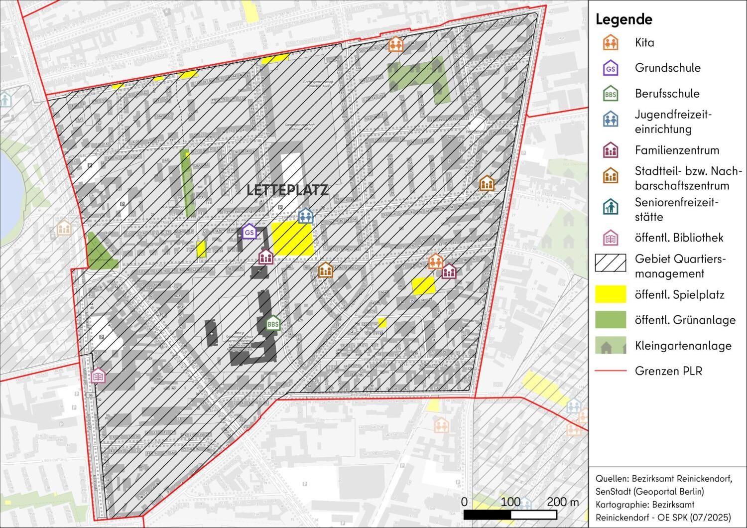 Karte PLR Letteplatz
