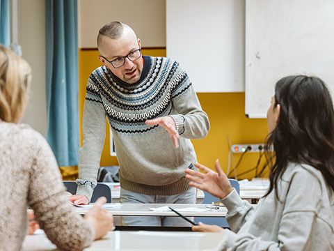 Lubomir Duroska, Szene aus dem Deutschkurs