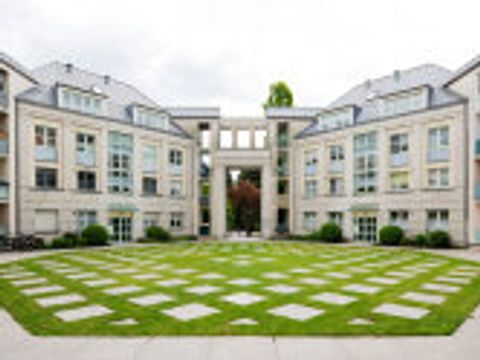 IBA '87, Wohnhof Am Tegeler Hafen (Bild: Landesdenkmalamt Berlin, Anne Herdin)