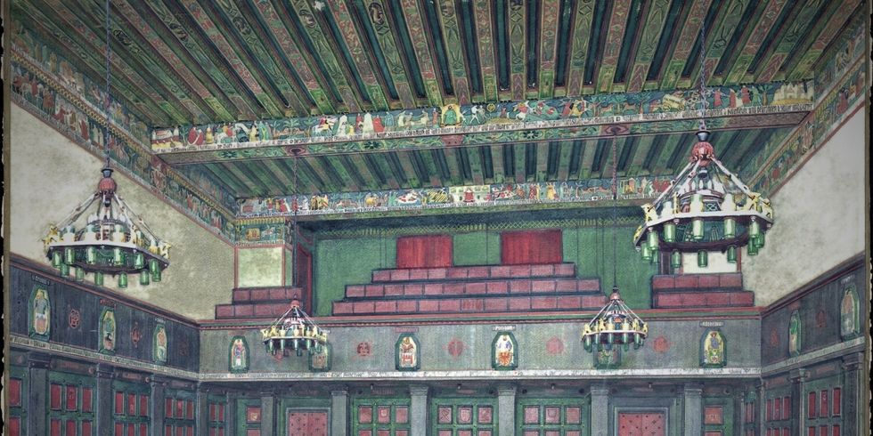 Märkischer Saal im Erweiterungsbau von Heinrich Seeling
