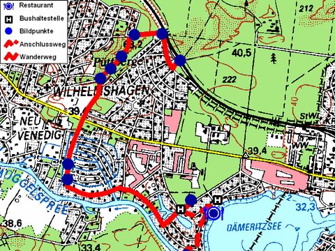 Wanderkarte (Bild: Berliner Forsten)