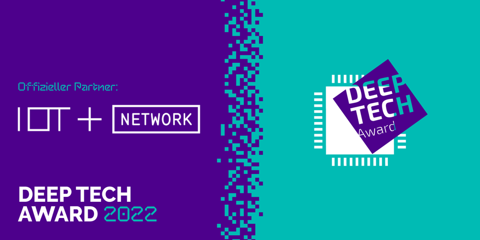 Logo IoT+ Network und Deep Tech Award