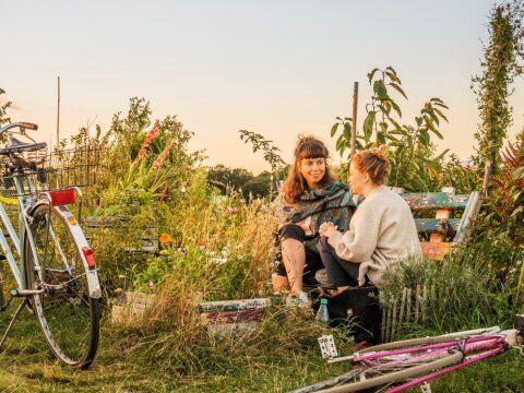 Neukoelln, Schillerkiez, Tempelhofer Feld